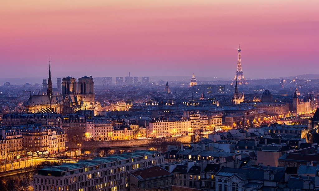 Paris City, France. Paris City, France.