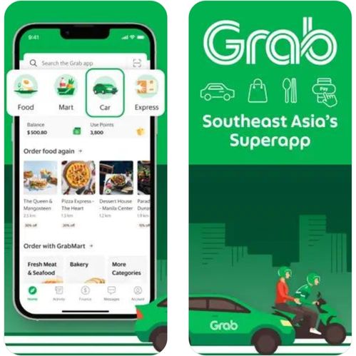 Grab - Taxi Ride, Food Delivery Grab - Taxi Ride, Food Delivery