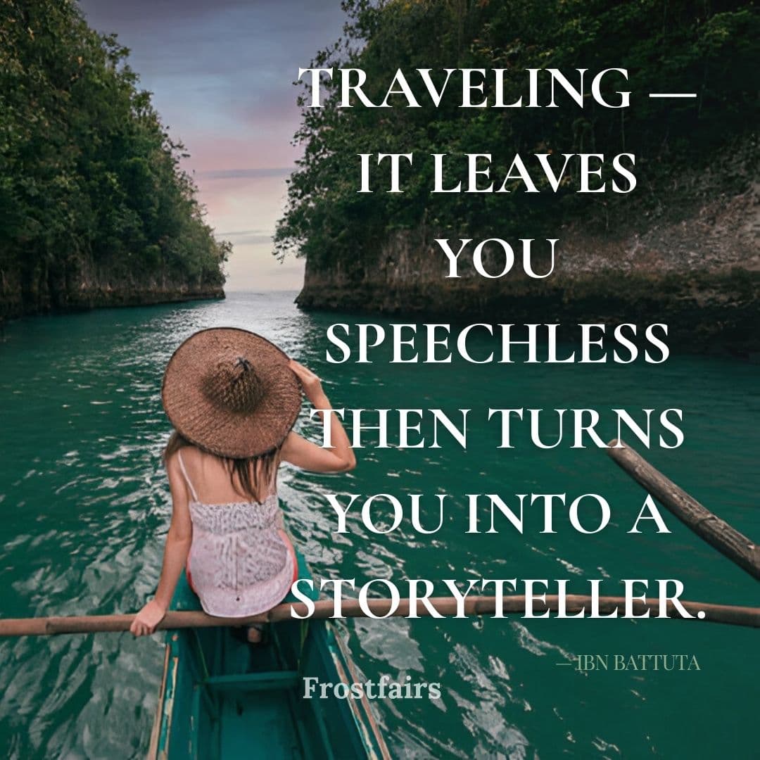Study Abroad Speechless Moment Quote Quote about how travel and study abroad change your narrative