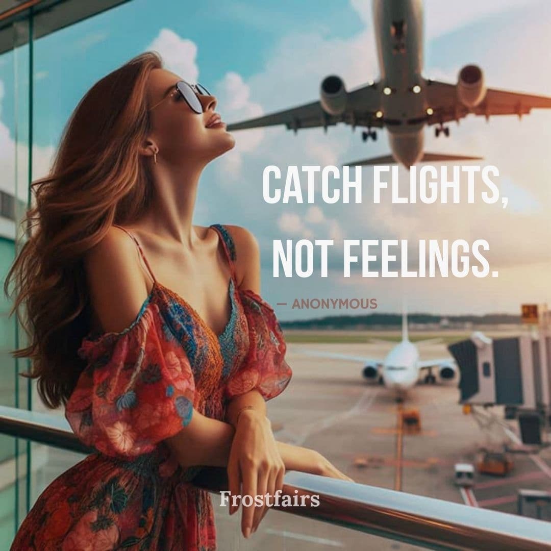 Funny Study Abroad Caption Witty travel caption for students flying abroad