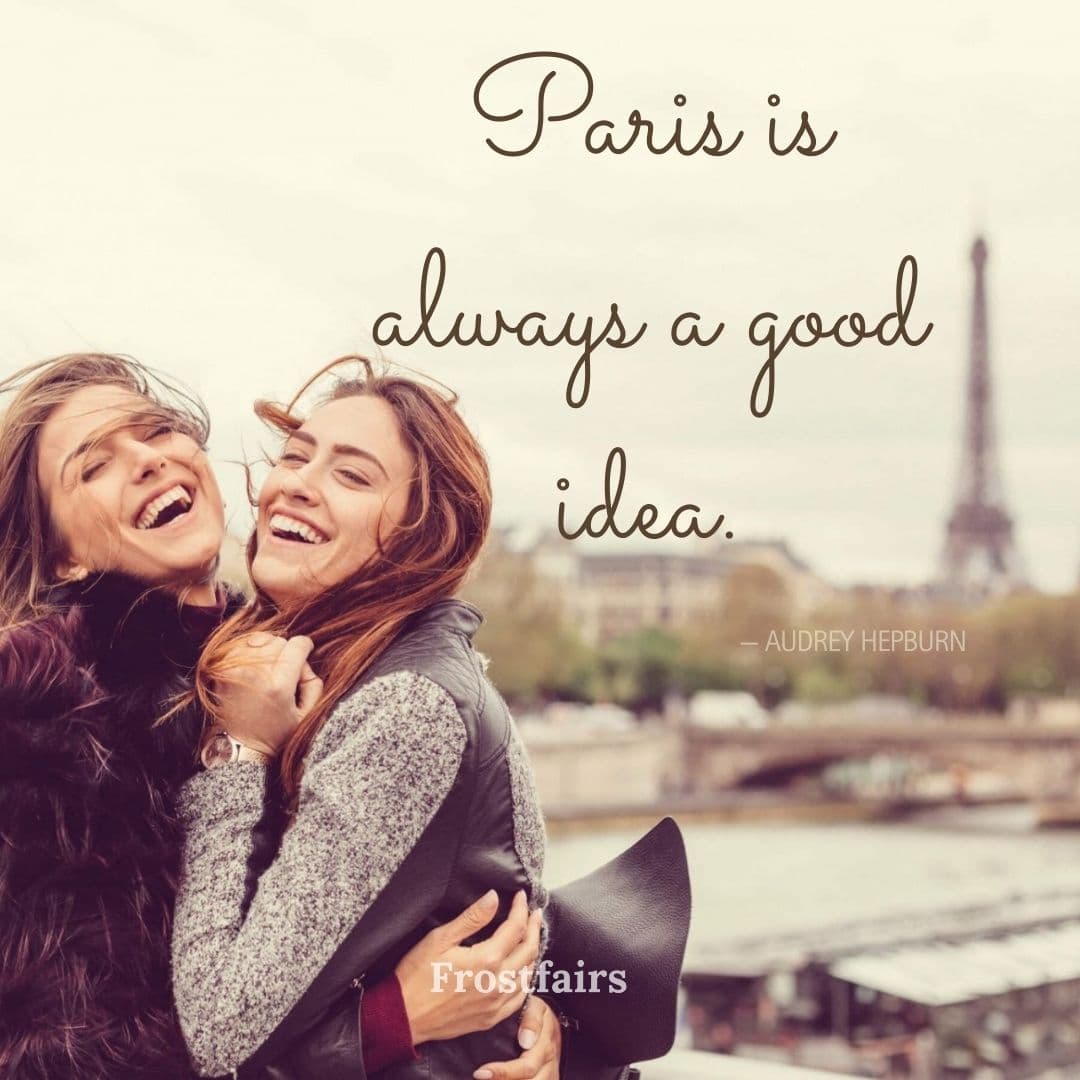 Instagram Quote for Paris Catchy study abroad caption for a semester in Paris